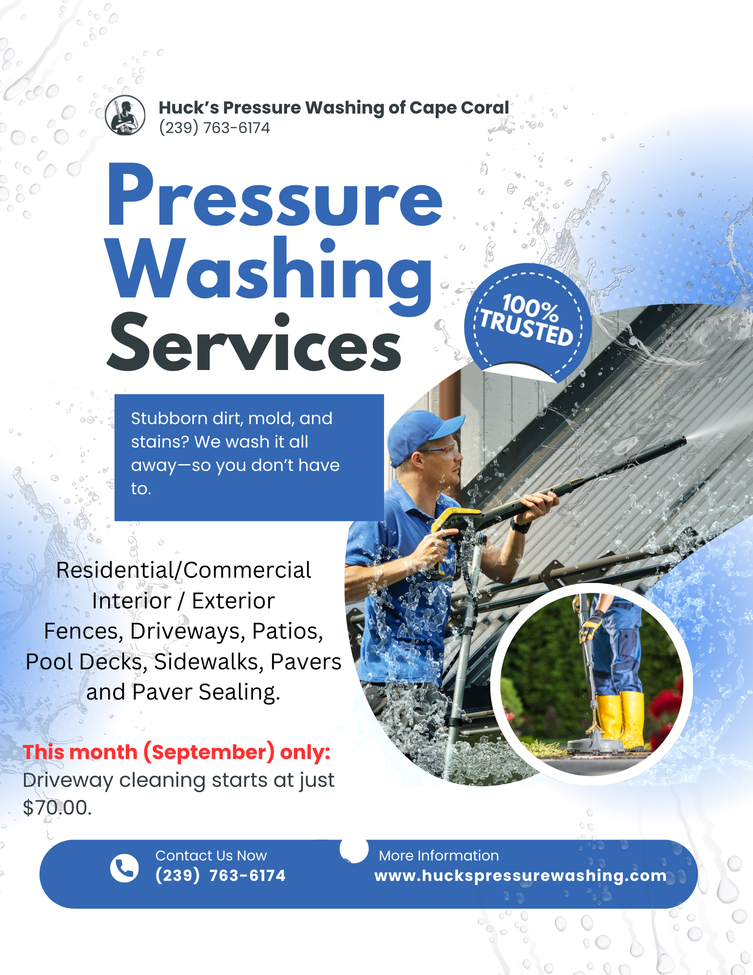 pressure washing Cape Coral